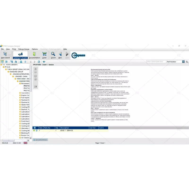 FG WILSON COMPASS GENESIS 2014A 5.2 [2014.01]