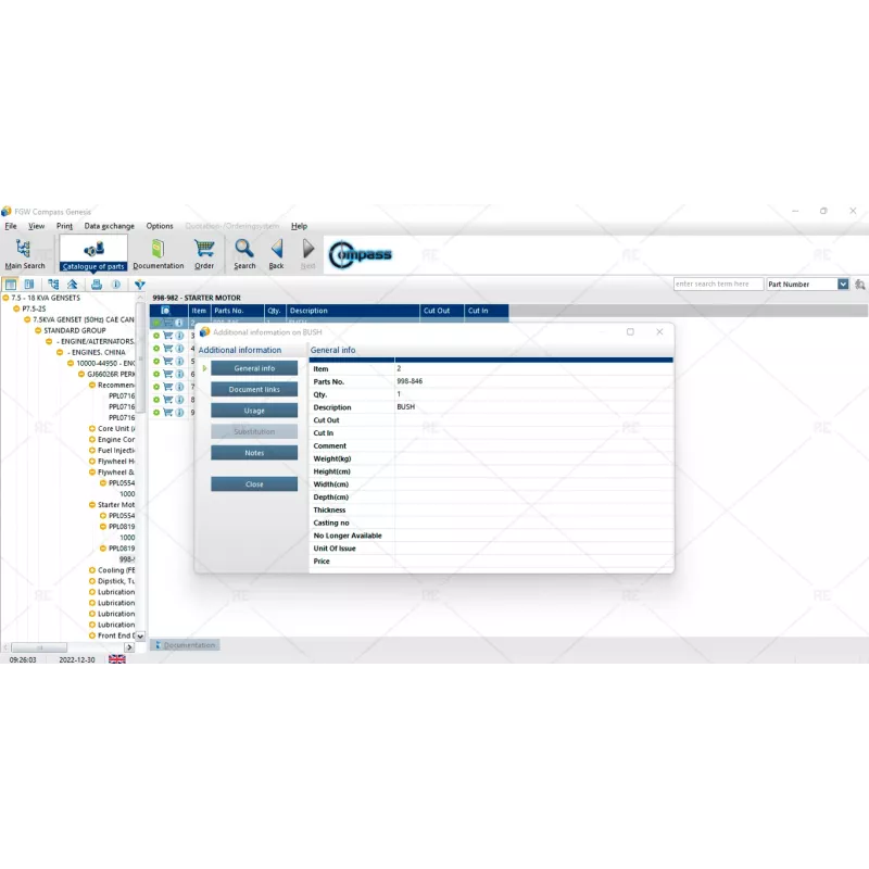 FG WILSON COMPASS GENESIS 2014A 5.2 [2014.01]