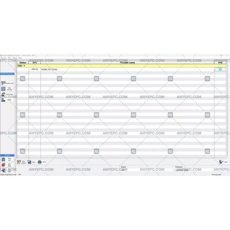 TOYOTA ENGINE DIAGNOSTIC PROGRAM 3.00.016 [2014]