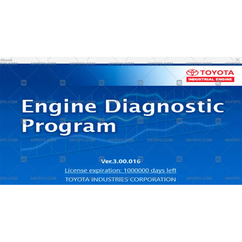 TOYOTA ENGINE DIAGNOSTIC PROGRAM 3.00.016 [2014]