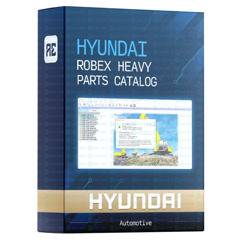 HYUNDAI ROBEX HEAVY PARTS CATALOG 2.0.0 [2013]