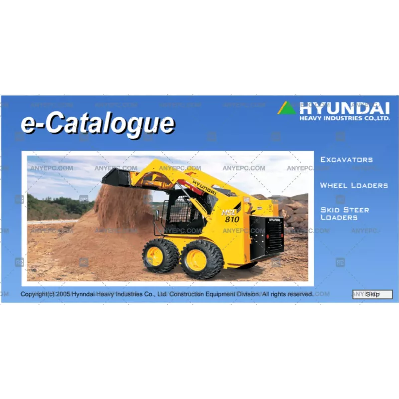 HYUNDAI ROBEX HEAVY PARTS CATALOG 2.0.0 [2013]