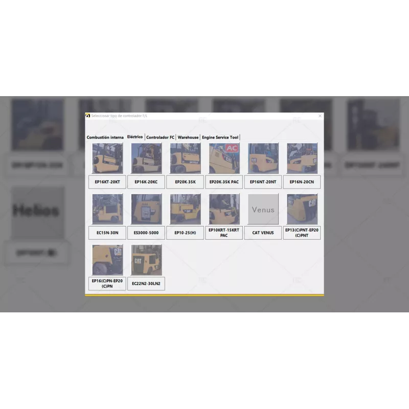 CAT LIFT TRUCK THE DIAGNOZER 3.90.1.0 [2013]