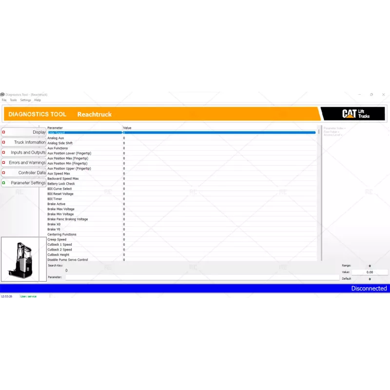 CAT LIFT TRUCK THE DIAGNOZER 3.90.1.0 [2013]