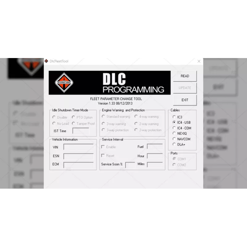 INTERNATIONAL DLC FLEET TOOL PROGRAMMING 1.33 [2013.01]