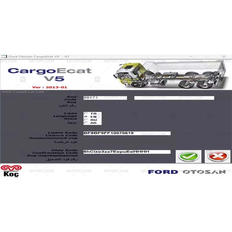 FORD OTOSAN CARGO ECAT V5 [2013.01]