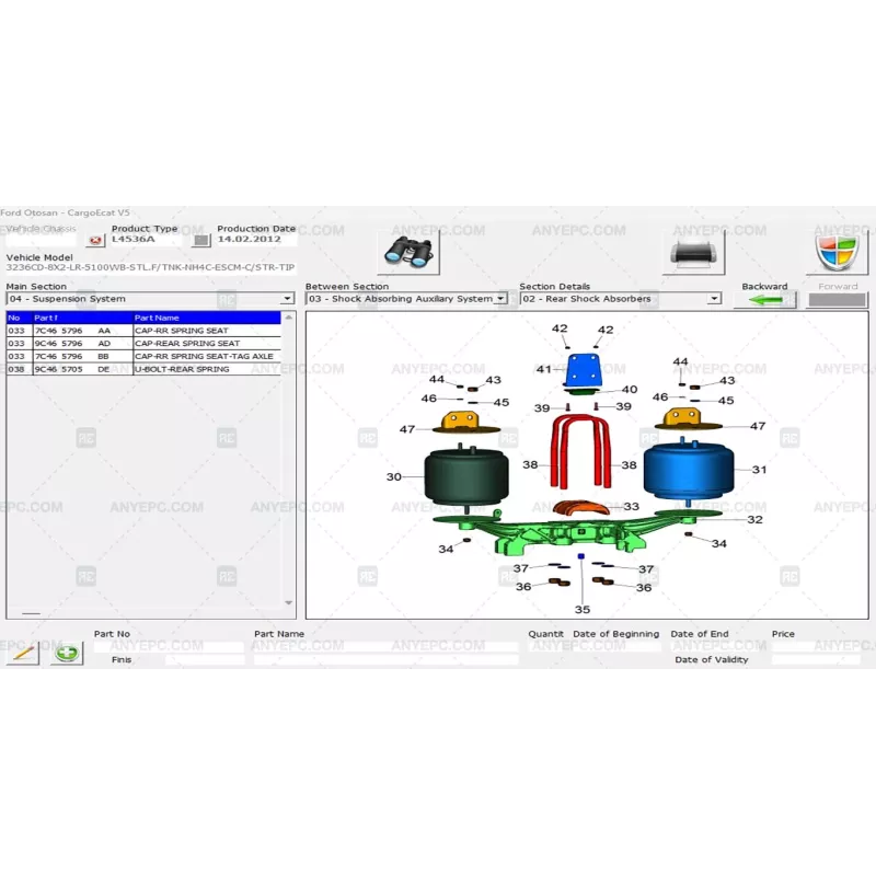 FORD OTOSAN CARGO ECAT V5 [2013.01]