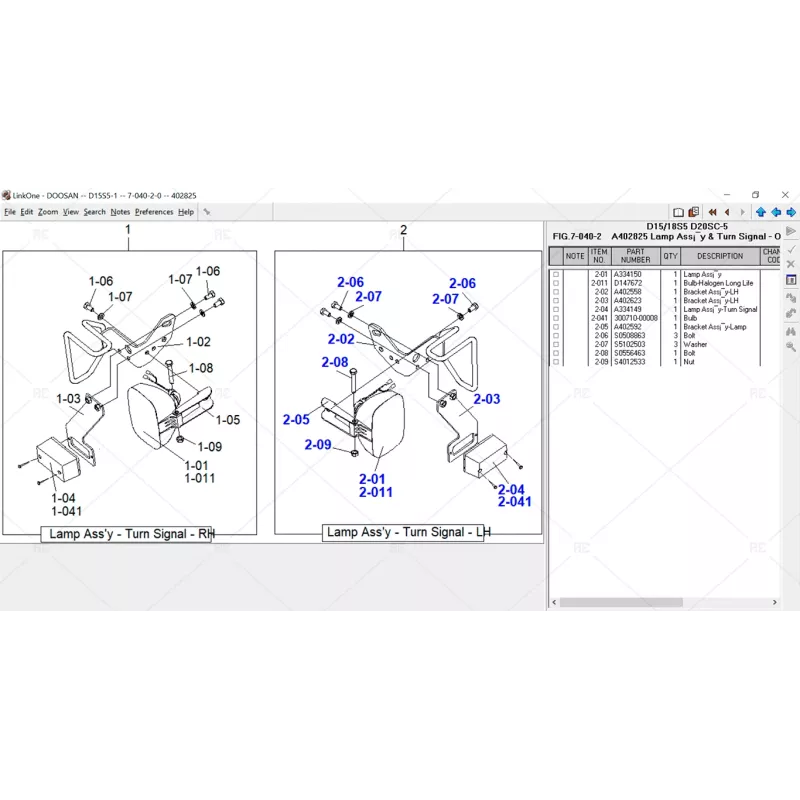 DOOSAN FORKLIFT EPC 4.2.3.0 [2012.11]