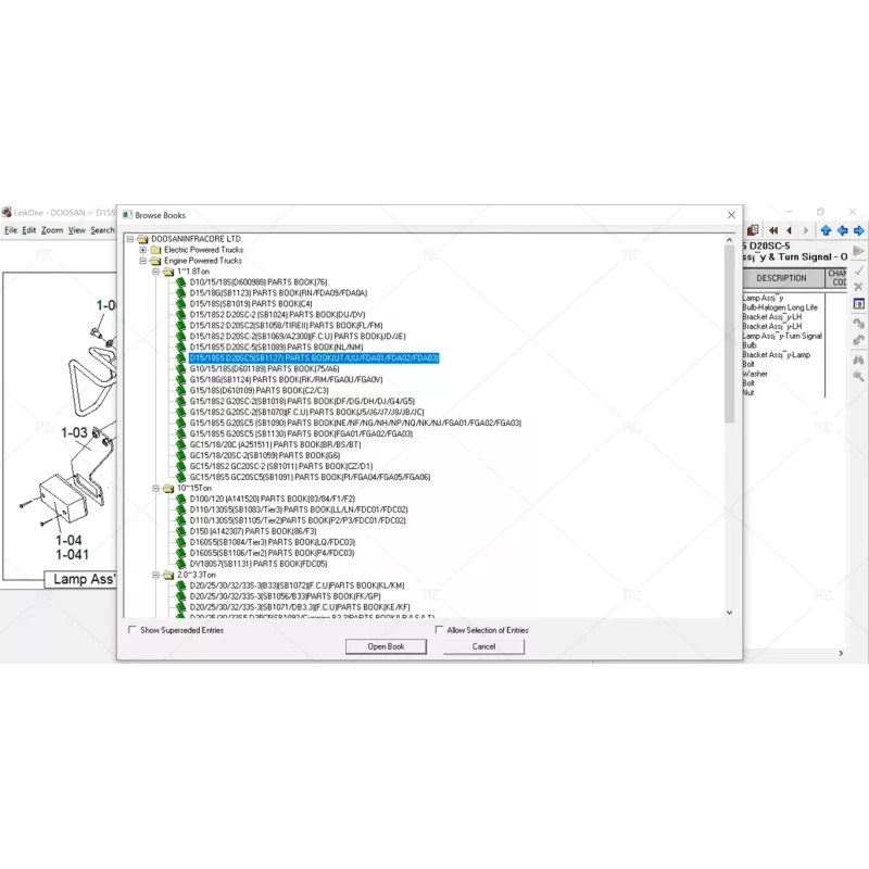 DOOSAN FORKLIFT EPC 4.2.3.0 [2012.11]