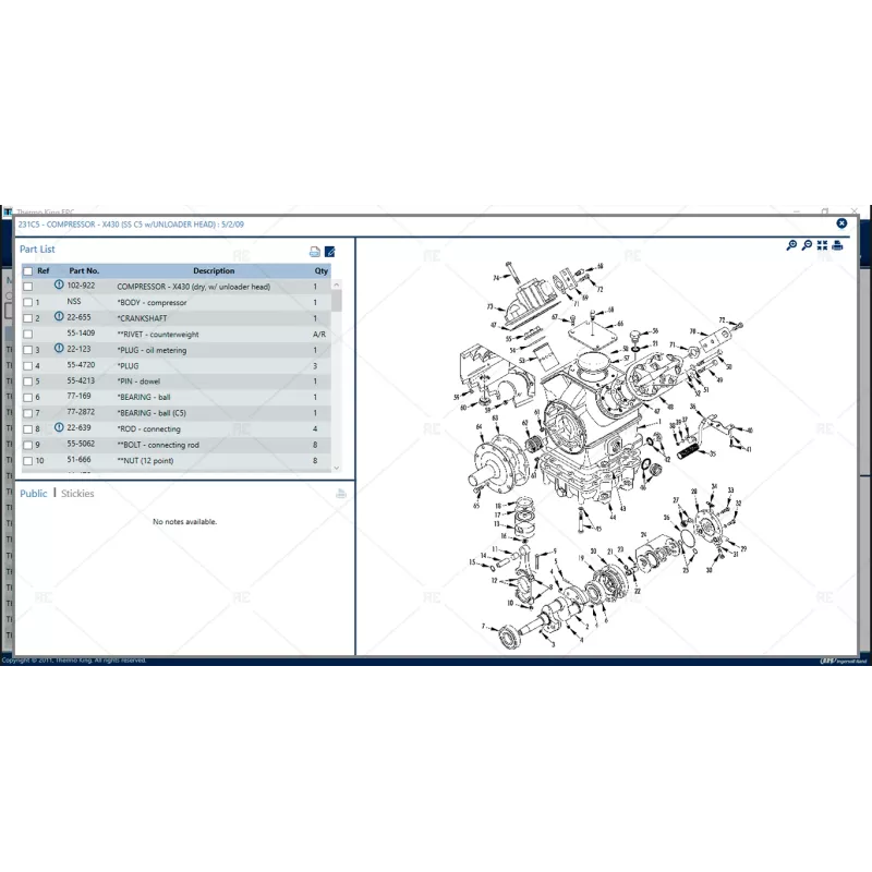 THERMO KING EPC 2012.07