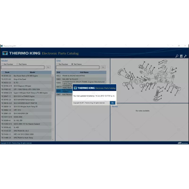 THERMO KING EPC 2012.07