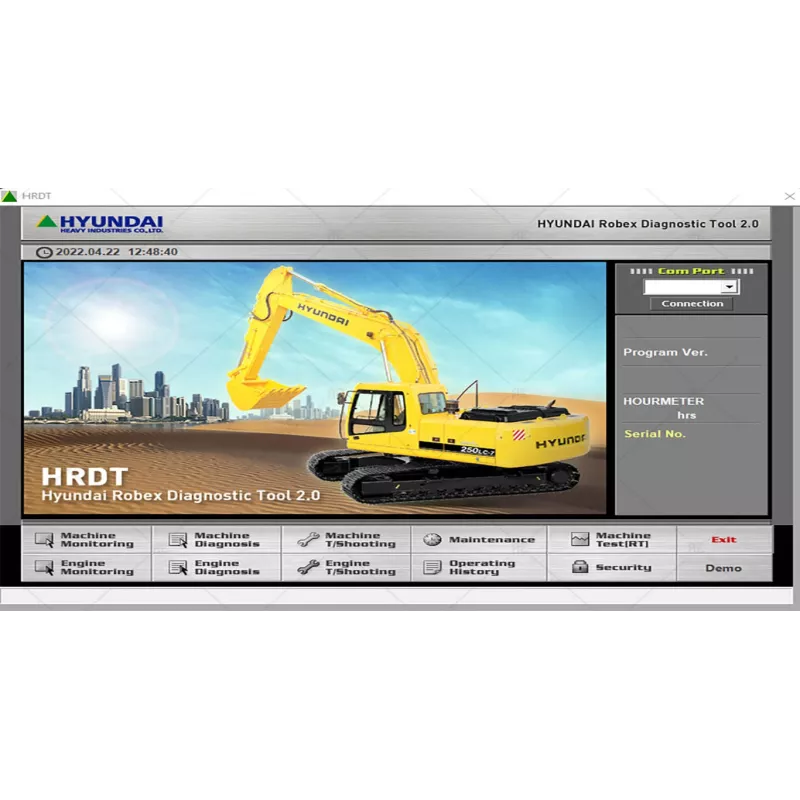 HYUNDAI SOFTWARE DIAGNOSTIC ROBEX HRDT 2.0 [2012.02]