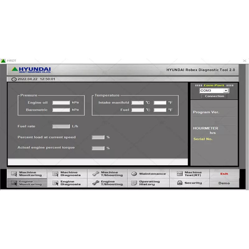 HYUNDAI SOFTWARE DIAGNOSTIC ROBEX HRDT 2.0 [2012.02]