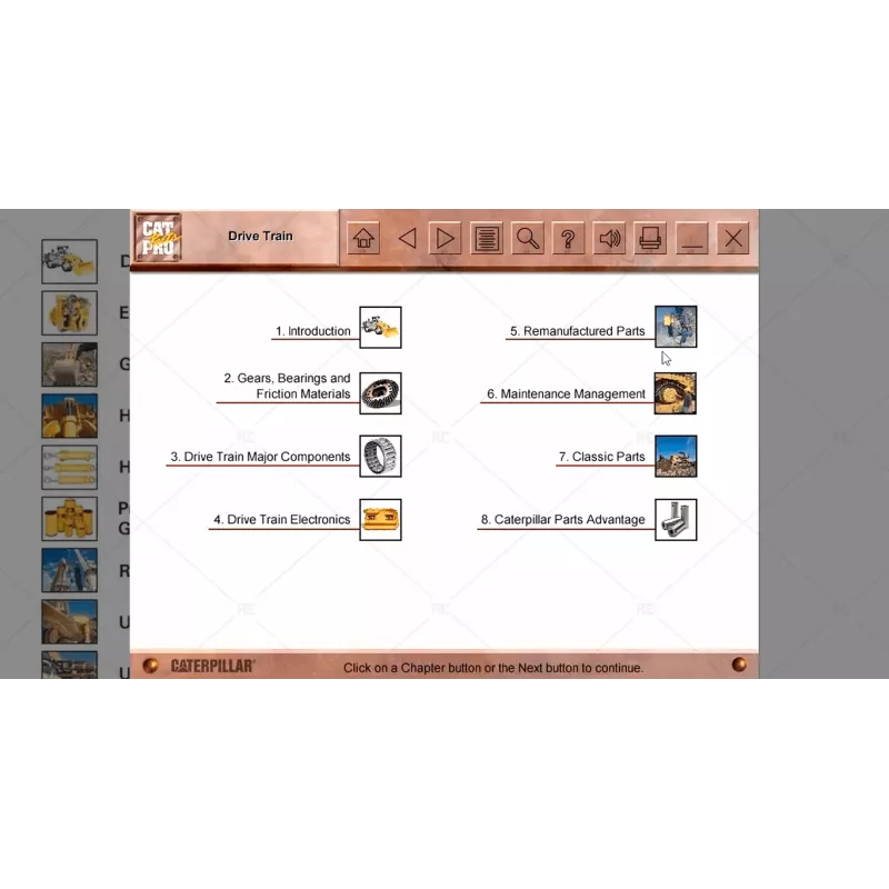 CATERPILLAR PARTS PRO 2011