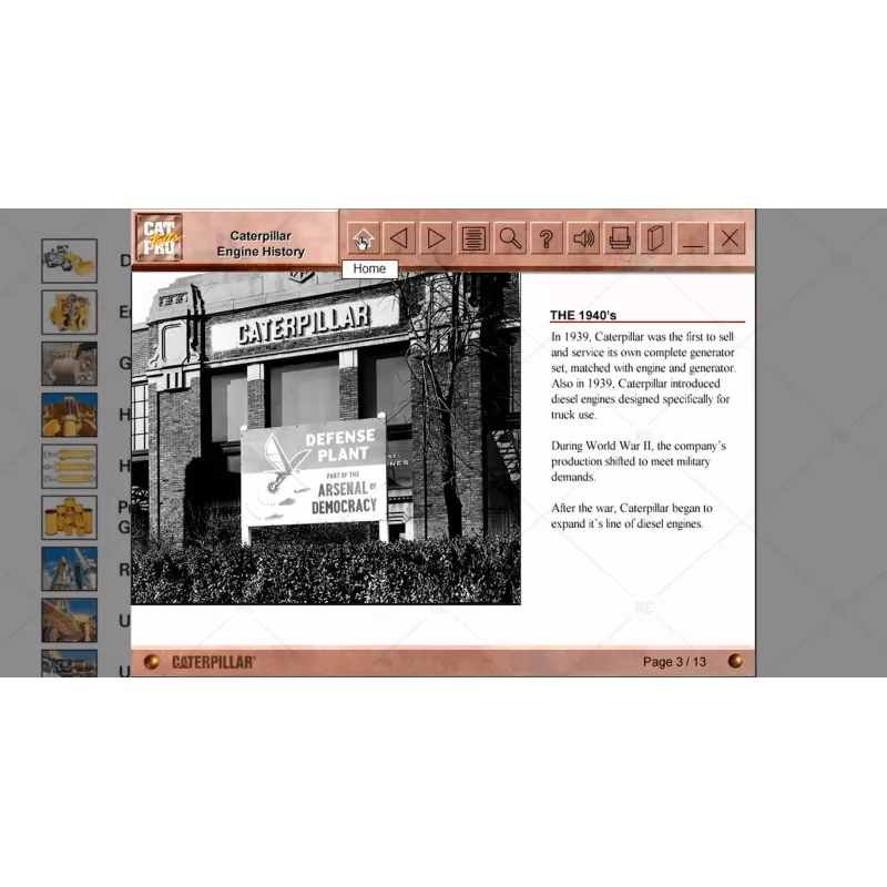 CATERPILLAR PARTS PRO 2011