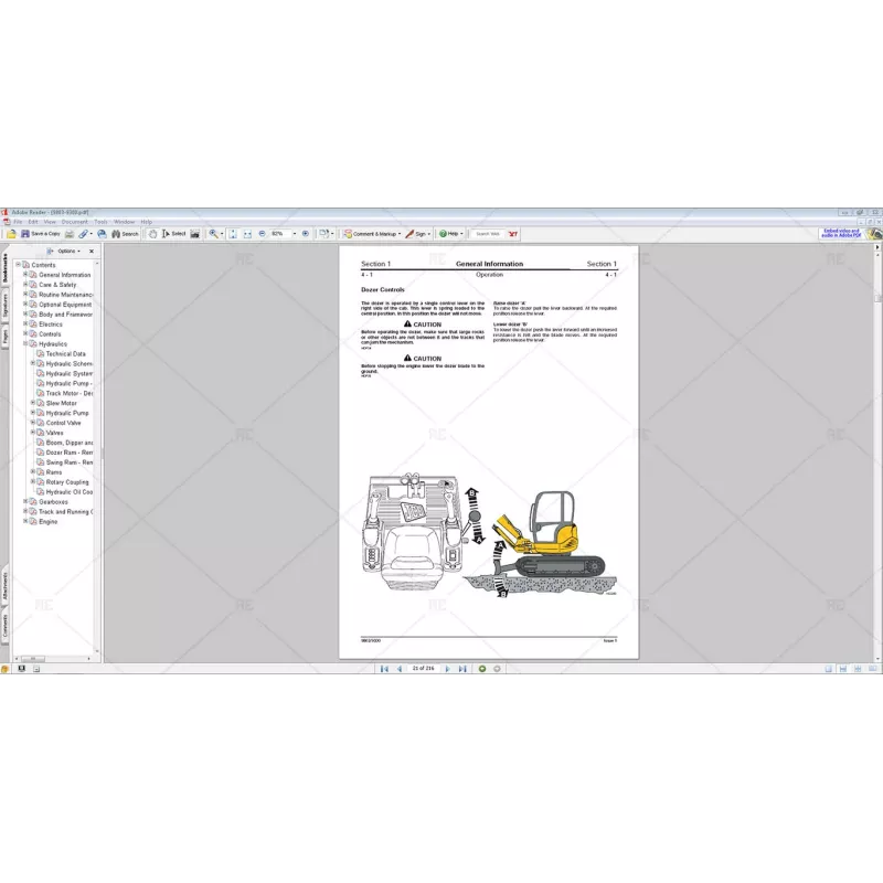 JCB COMPACT SERVICE MANUALS S1 [2011.01]