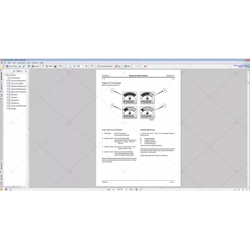 JCB COMPACT SERVICE MANUALS S1 [2011.01]