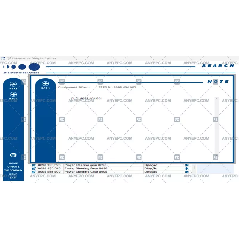 ZF SD AUTOMOTIVE EPC 2010.10