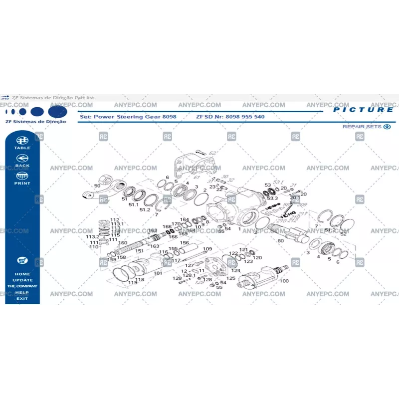 ZF SD AUTOMOTIVE EPC 2010.10