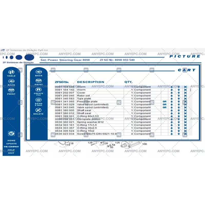 ZF SD AUTOMOTIVE EPC 2010.10