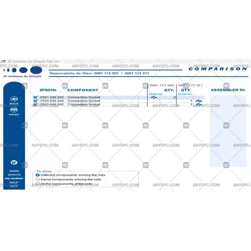 ZF SD AUTOMOTIVE EPC 2010.10