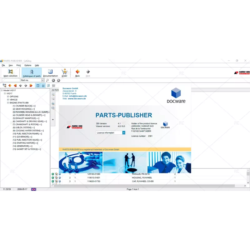 YANMAR EXCAVATOR EPC 2009.11