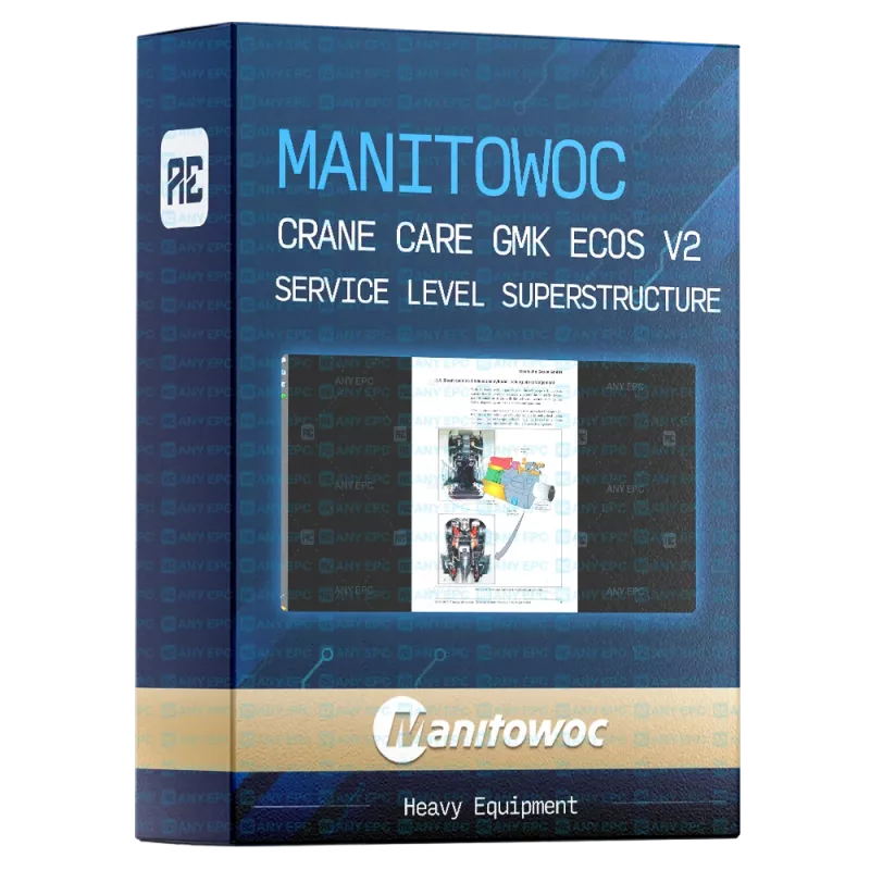MANITOWOC CRANE CARE GMK ECOS V2 SERVICE LEVEL SUPERSTRUCTURE V2 [2007.08]