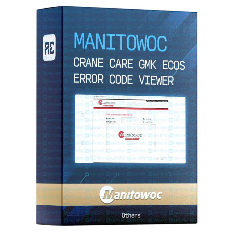 MANITOWOC CRANE CARE GMK ECOS ERROR CODE VIEWER [2004.08]