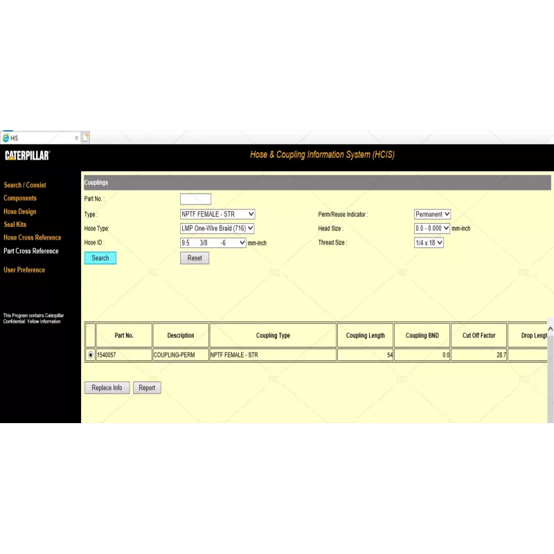 HOSE & COUPLING INFORMATION SYSTEM (HCIS) 2004.04 HOSE & COUPLING INFORMATION SYSTEM (HCIS) 2004.04